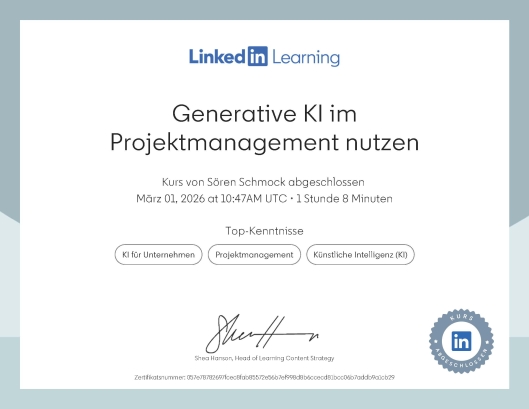 Generative KI im Projektmanagement nutzen